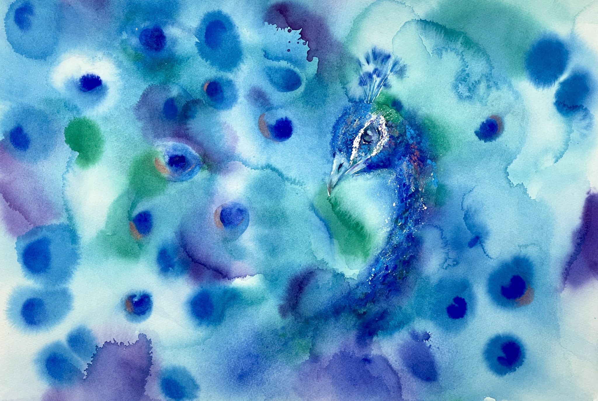 Dancing In The Rain – Art By Nisha Sehjpal